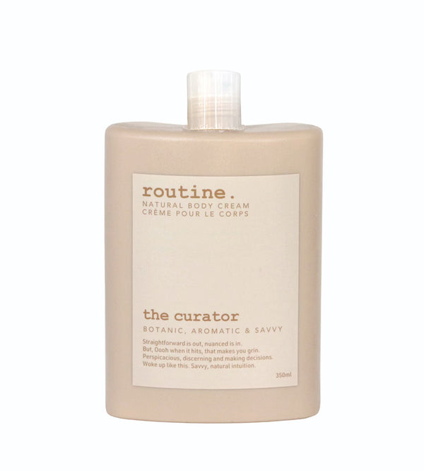 The Curator Botanic Body Cream 350ml | Routine Goods