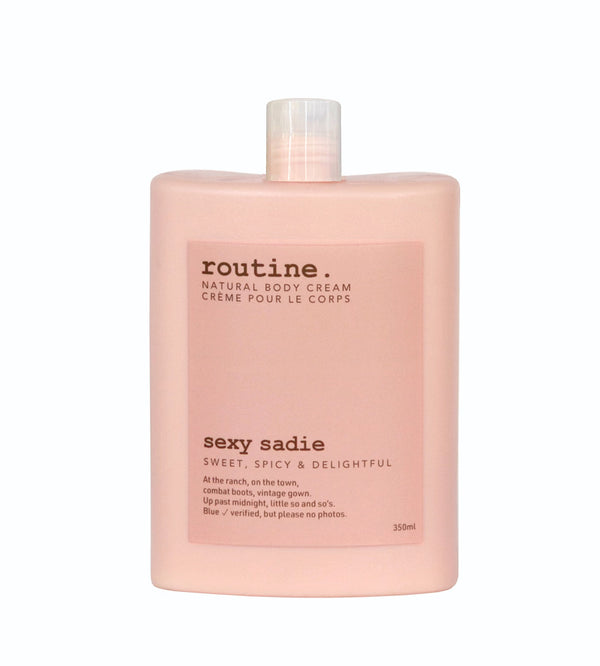 Sexy Sadie Botanic Body Cream 350ml | Routine Goods