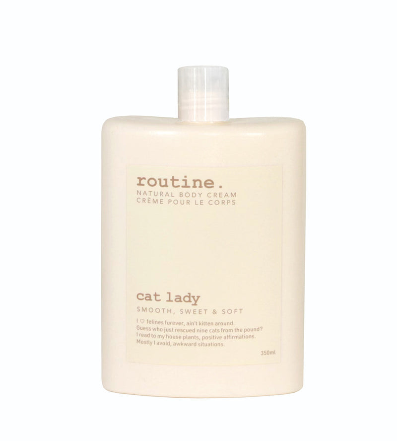 Cat Lady Botanic Body Cream 350ml | Routine Goods