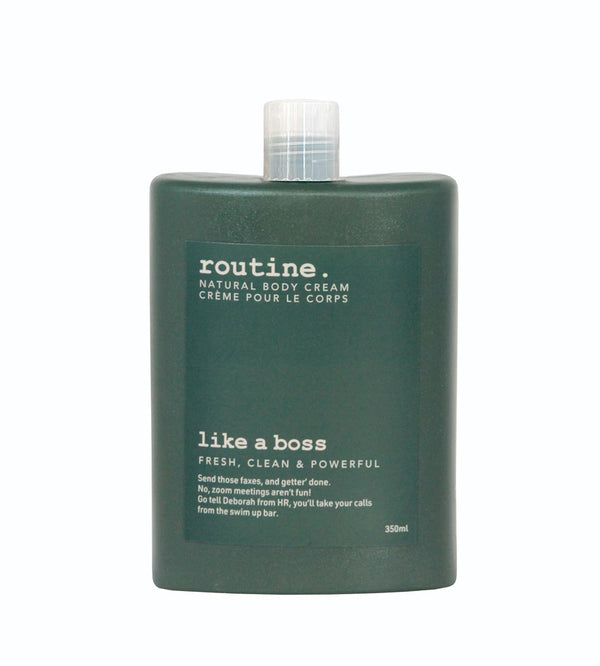 Like a Boss Natural Body Cream | Routine Goods