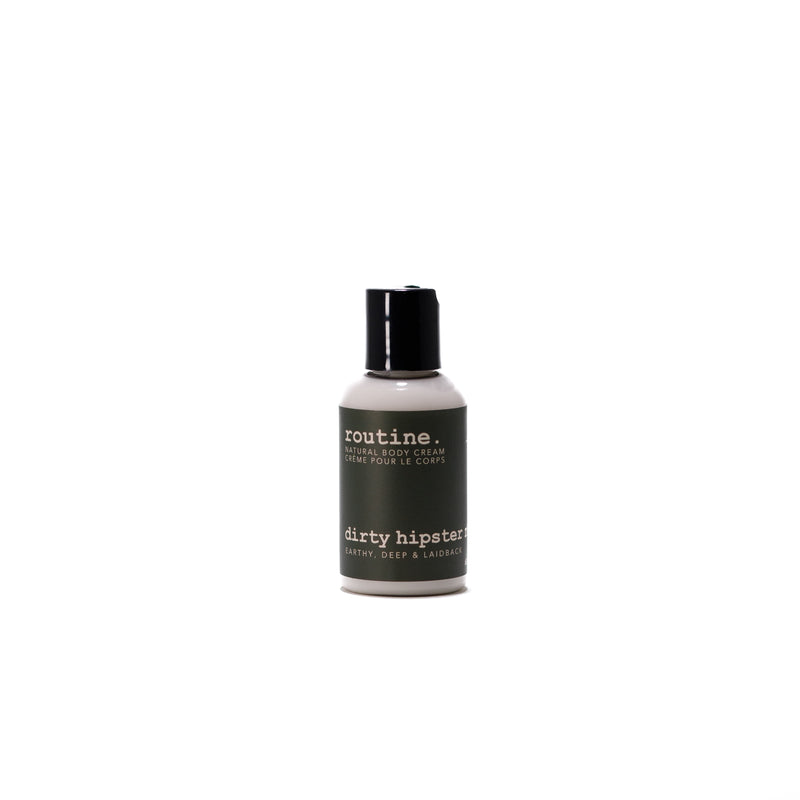 Dirty Hipster No.4 Natural Body Cream - 60ml Sample