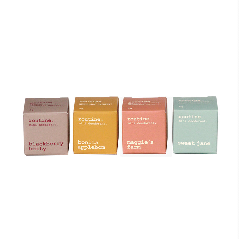 Sweet Emotions Minis Kit (4 x 5g) | Routine Goods
