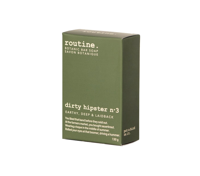Dirty Hipster No. 3 Bar Soap - 130g | Routine Goods